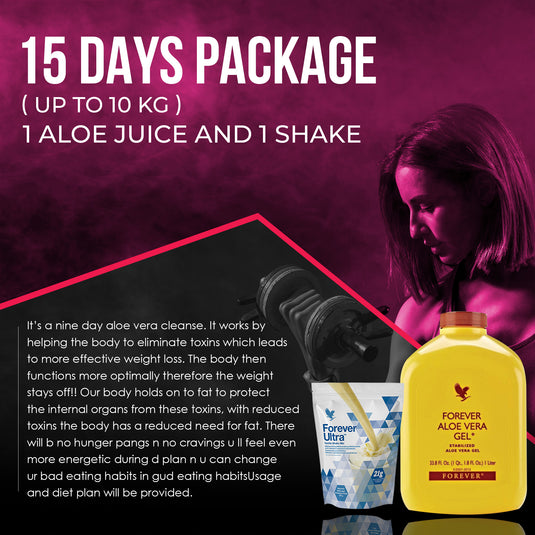 Package : 15 days (upto 10 kg)