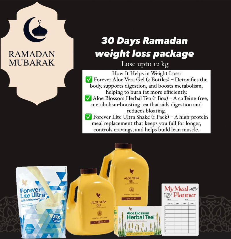 30 days Ramadan weight loss package