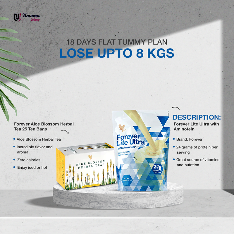18-Day Fat Burn Pack- Lose upto 8Kg