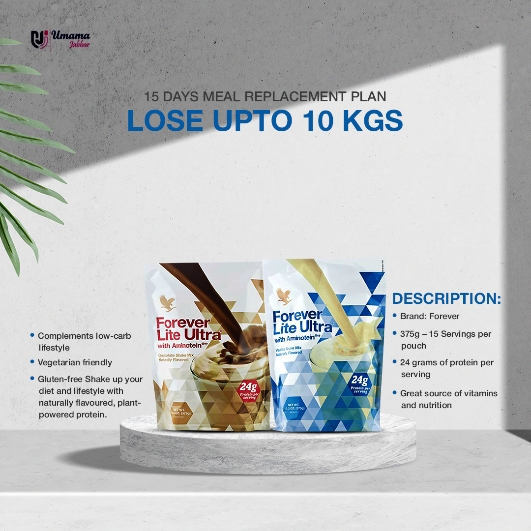 15 Days Meal Replacement Plan - Lose upto 10 Kgs