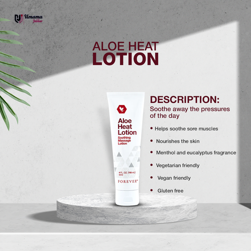 Aloe Heat Lotion – Umama Jabbar