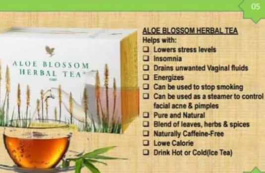 Aloe blossom tea